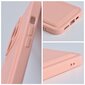 Dėklas telefonui Forcell CARD - iPhone 12 / 12 Pro, rožinis kaina ir informacija | Telefono dėklai | pigu.lt