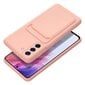 Dėklas telefonui Forcell CARD - Xiaomi Redmi NOTE 11 / 11S, rožinis kaina ir informacija | Telefono dėklai | pigu.lt