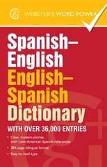 Spanish-English, English-Spanish Dictionary: With over 36,000 entries цена и информация | Пособия по изучению иностранных языков | pigu.lt