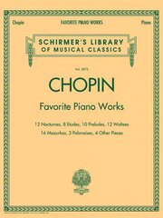 Favorite Piano Works: Schirmer'S Library of Musical Classics, Vol. 2072 kaina ir informacija | Knygos apie meną | pigu.lt