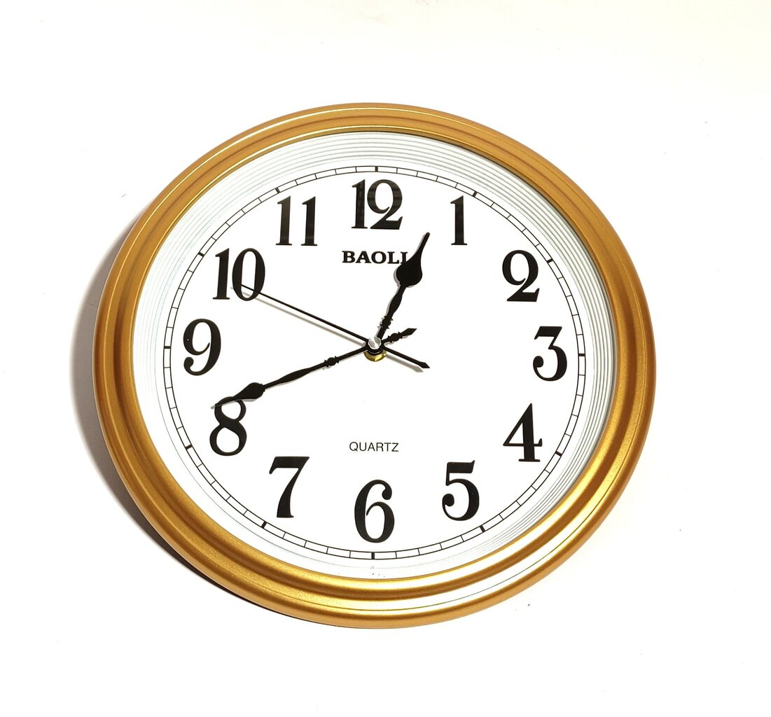 Sieninis laikrodis, 33cm kaina ir informacija | Laikrodžiai | pigu.lt