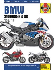 BMW S1000RR/R & XR Service & Repair Manual (2010 to 2017): ('10 to '17) kaina ir informacija | Kelionių vadovai, aprašymai | pigu.lt