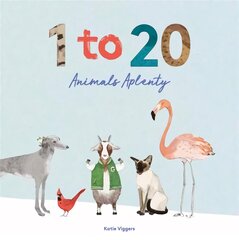 1 to 20 Animals Aplenty kaina ir informacija | Knygos mažiesiems | pigu.lt