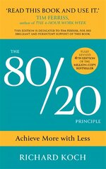 80/20 Principle: Achieve More with Less: THE NEW 2022 EDITION OF THE CLASSIC BESTSELLER kaina ir informacija | Ekonomikos knygos | pigu.lt