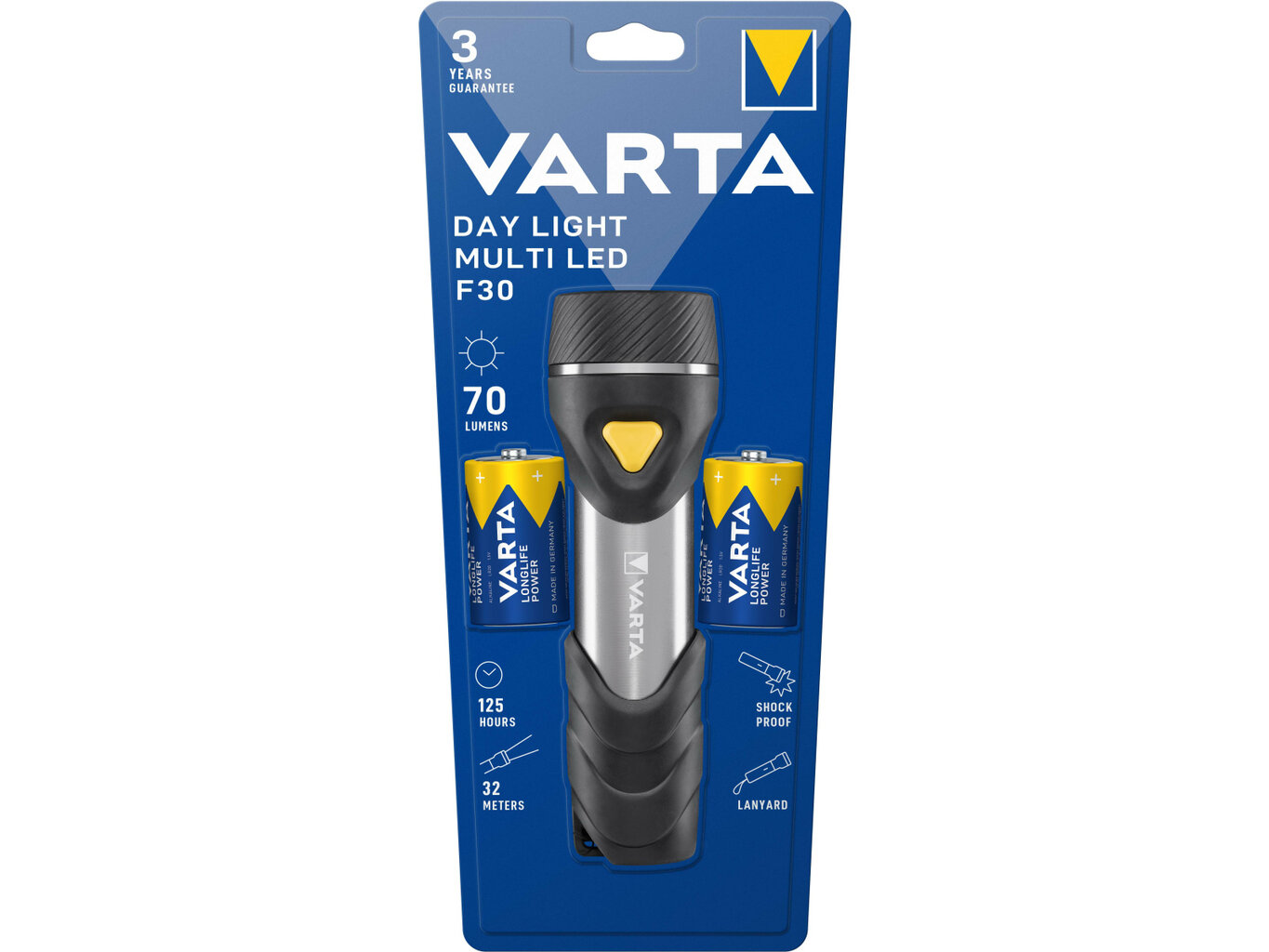 Varta Day Light Multi LED F30 17612 prožektorius kaina ir informacija | Žibintuvėliai, prožektoriai | pigu.lt