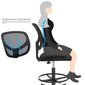 Paprasta biuro kėdė su tinkleliu SONGMICS OBN15BK kaina ir informacija | Biuro kėdės | pigu.lt