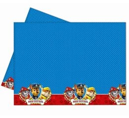 Скатерть пластиковая Paw Patrol 88544, 120 x 180 см цена и информация | Праздничная одноразовая посуда | pigu.lt