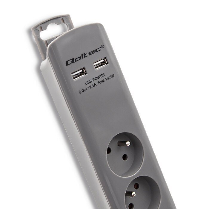 Ilgiklis Qoltec USB 1.8 m kaina ir informacija | Prailgintuvai | pigu.lt