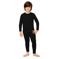 Детский термо костюм для мальчиков и девочек Namaldi, черный цена и информация | Зимняя одежда для детей | pigu.lt