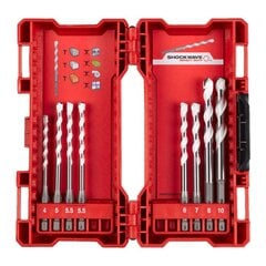 Grąžtų rinkinys gręžimas įvairiomis medžiagomis 8vnt Milwaukee 4932471113 kaina ir informacija | Mechaniniai įrankiai | pigu.lt