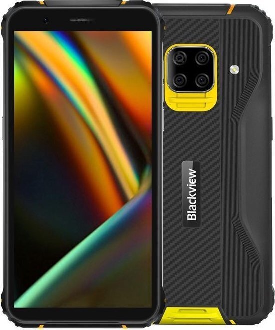 Prekė su pažeidimu. Blackview BV5100 4/128GB, Yellow kaina ir informacija | Mobilieji telefonai | pigu.lt