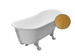Ванна Besco Olaya Glam 160, Золото+Хром цена и информация | Для ванны | pigu.lt
