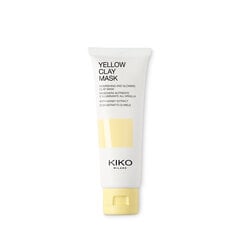 Питательная и осветляющая маска для лица с медом и желтой глиной Kiko Milano Yellow Clay Mask, 50мл цена и информация | Маски для лица, патчи для глаз | pigu.lt