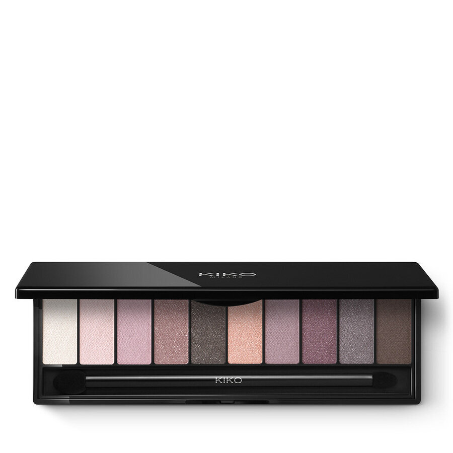 Akių šešėlių paletė Kiko Milano Soft Nude Eyeshadow Palette, 01 Garden Rose kaina ir informacija | Akių šešėliai, pieštukai, blakstienų tušai, serumai | pigu.lt