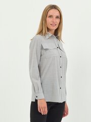 Marškiniai moterims Loriata 1622, pilki kaina ir informacija | Palaidinės, marškiniai moterims | pigu.lt