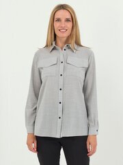 Marškiniai moterims Loriata 1622, pilki kaina ir informacija | Palaidinės, marškiniai moterims | pigu.lt