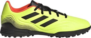 Futbolo bateliai Adidas Copa Sense.3 TF Jr GZ1378, geltoni kaina ir informacija | Futbolo bateliai | pigu.lt