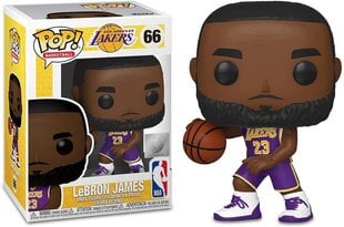 Funko POP! NBA: Lebron James (Los Angeles Lakers) kaina ir informacija | Žaidėjų atributika | pigu.lt