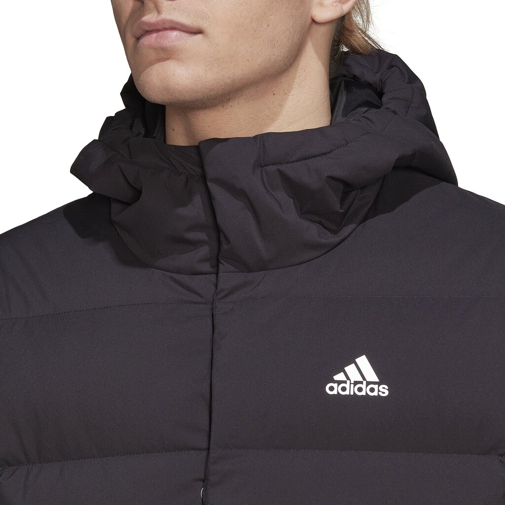 Striukė vyrams Adidas Helionic Ho Jkt Black HG8751 HG8751/M kaina ir informacija | Vyriškos striukės | pigu.lt