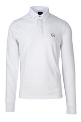 Polo maršiknėliai vyrams Armani Exchange, balti kaina ir informacija | Vyriški marškinėliai | pigu.lt
