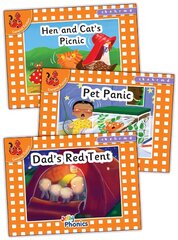 Jolly Phonics Orange Level Readers Set 2: in Precursive Letters (British English edition) цена и информация | Книги для подростков и молодежи | pigu.lt