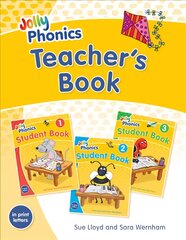 Jolly Phonics Teacher's Book: In Print Letters (American English edition) kaina ir informacija | Knygos paaugliams ir jaunimui | pigu.lt