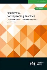 Residential Conveyancing Practice: A Guide for Support Staff and Paralegals 2nd Revised edition цена и информация | Книги по экономике | pigu.lt