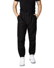 Tommy Hilfiger Jeans kelnės vyrams 385721, juodos цена и информация | Мужские брюки | pigu.lt