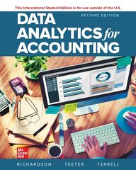 ISE Data Analytics for Accounting 2nd edition цена и информация | Книги по экономике | pigu.lt