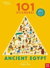 British Museum 101 Stickers! Ancient Egypt kaina ir informacija | Knygos mažiesiems | pigu.lt