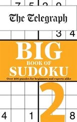 Telegraph Big Book of Sudoku 2 kaina ir informacija | Knygos apie sveiką gyvenseną ir mitybą | pigu.lt