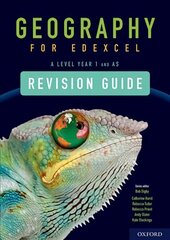 Geography for Edexcel A Level Year 1 and AS Level Revision Guide: With all you need to know for your 2022 assessments kaina ir informacija | Socialinių mokslų knygos | pigu.lt