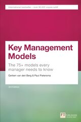 Key Management Models: The 75plus Models Every Manager Needs to Know 3rd edition kaina ir informacija | Ekonomikos knygos | pigu.lt