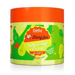 Скраб для тела Delia Dairy Fun Отпуск пол грушей, 350 мл цена и информация | Скрабы для тела | pigu.lt