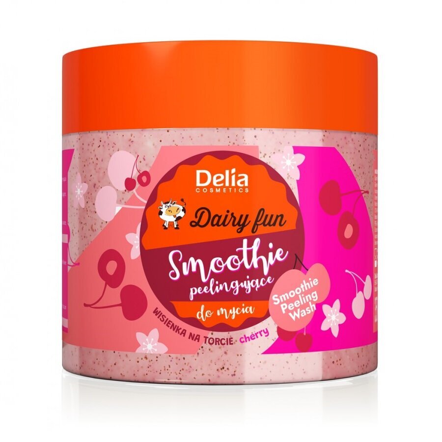 Kūno šveitiklis Delia Dairy Fun Cherry on the Cake, 350 ml цена и информация | Kūno šveitikliai | pigu.lt