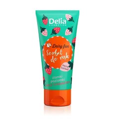 Rankų kremas Delia Cosmetics Dairy Fun Strawberry, 50 ml kaina ir informacija | Kūno kremai, losjonai | pigu.lt