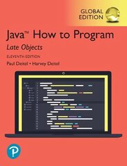 Java How to Program, Late Objects, Global Edition 11th edition kaina ir informacija | Ekonomikos knygos | pigu.lt