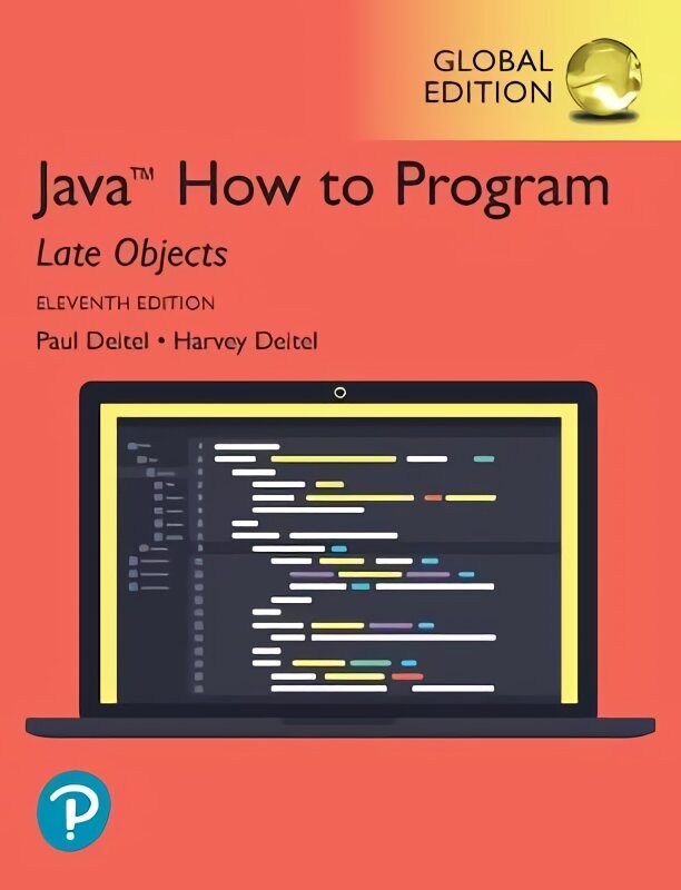 Java How to Program, Late Objects, Global Edition 11th edition kaina ir informacija | Ekonomikos knygos | pigu.lt