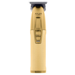 Adler Professional Trimmer AD 2836g	 Cordless  Number of length steps 1  Gold цена и информация | Машинки для стрижки волос | pigu.lt