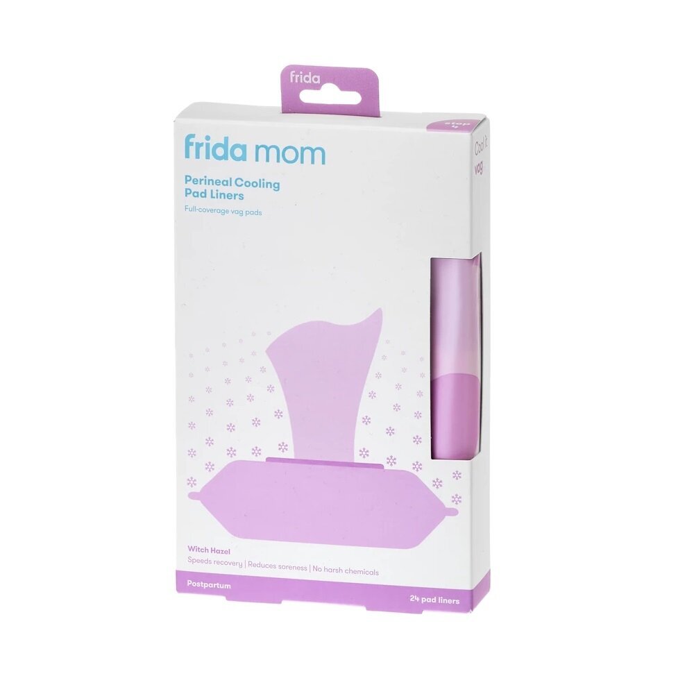 Įklotai po gimdymo raminantys su hamameliu Frida Mom Perineal Cooling Pad Liners, 24vnt. kaina ir informacija | Higienos prekės mamoms | pigu.lt