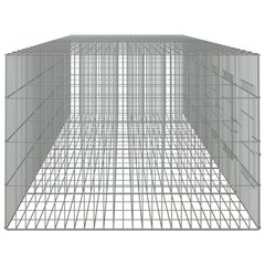 Triušių narvas-maniežas, 327x79x54 cm. цена и информация | Клетки и аксессуары для грызунов | pigu.lt