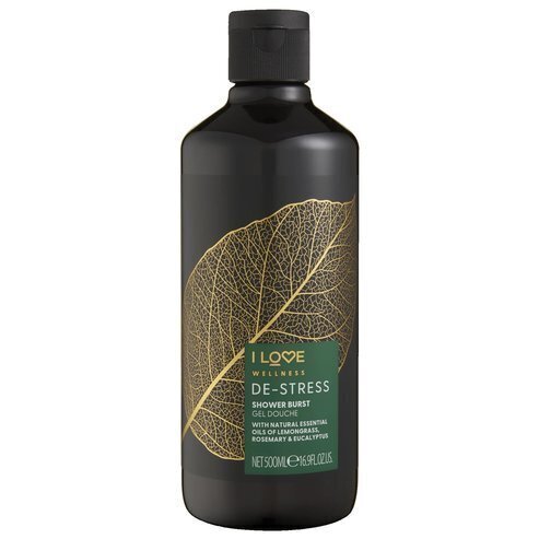 Kūno prausiklis I Love Relaxing Shower Gel Wellness Destress, 500 ml kaina ir informacija | Dušo želė, aliejai | pigu.lt