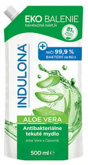 Жидкое мыло Indulona Aloe Vera, 500 мл цена и информация | Мыло | pigu.lt