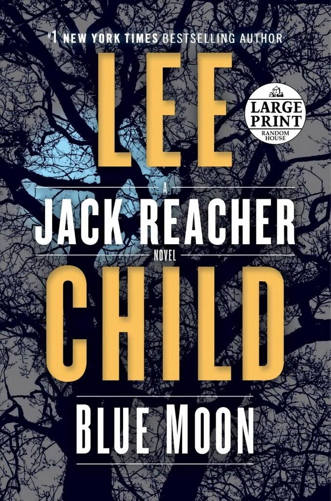 Blue Moon: A Jack Reacher Novel Large type / large print edition цена и информация | Fantastinės, mistinės knygos | pigu.lt