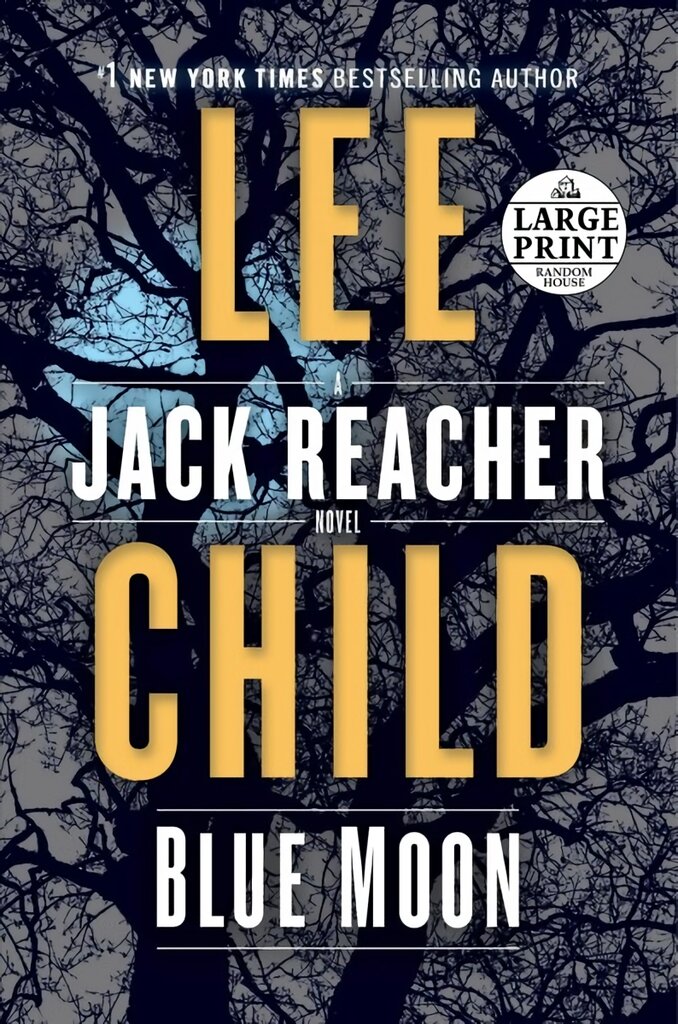 Blue Moon: A Jack Reacher Novel Large type / large print edition kaina ir informacija | Fantastinės, mistinės knygos | pigu.lt