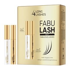 Rinkinys Long 4 Lashes: Fabulous Primer, 9 ml + Fabulash blakstienų tušas, 10 g kaina ir informacija | Long 4 Lashes Kvepalai, kosmetika | pigu.lt