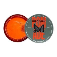 Помада средней степени блеска для мужчин Men Rock Pomade High Hold Medium Shine 90 мл цена и информация | Средства для укладки волос | pigu.lt