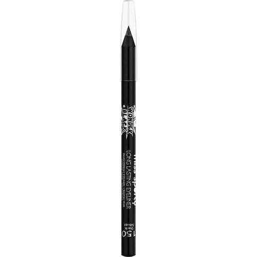Ilgalaikis holografinis akių pieštukas Miss Sporty, 150 Dark Silver, 1,2g kaina ir informacija | Akių šešėliai, pieštukai, blakstienų tušai, serumai | pigu.lt