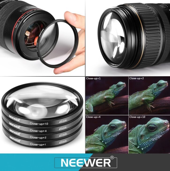 Neewer 49MM 10089570 kaina ir informacija | Filtrai objektyvams | pigu.lt