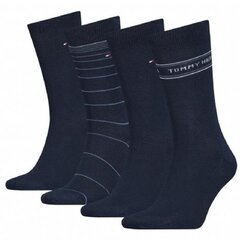 Kojinės vyrams Tommy Hilfiger 701220146001, 4 poros kaina ir informacija | Vyriškos kojinės | pigu.lt